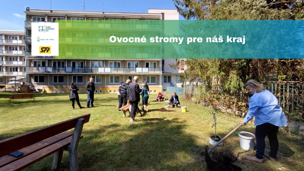 Na Deň Zeme pribudlo v Žilinskom kraji 146 ovocných stromov