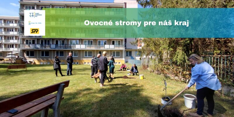 Na Deň Zeme pribudlo v Žilinskom kraji 146 ovocných stromov